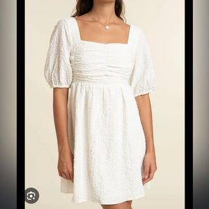 FRNCH “Emy” White Dress